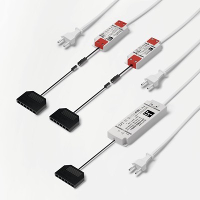 HALEMEIER - LED-Vorschaltgerät, Euroflachstecker, EVG 12V, 0-30W, 12 Volt DC