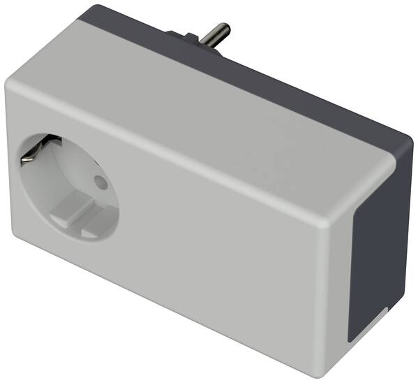 Bopla ELETEC SE 432 DE/CEE Stecker-Gehäuse 120 x 65 x 50 ABS, Polycarbonat Lichtgrau, Graphitgrau 1 St.
