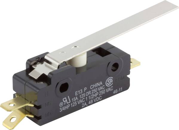ZF E13-00H Mikroschalter E13-00H 250 V/AC 15 A 1 x Ein/(Ein) tastend 1 St.