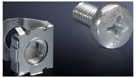 Rittal DK 7000.990 Federmutter mit Schraube Stahl 50 St.