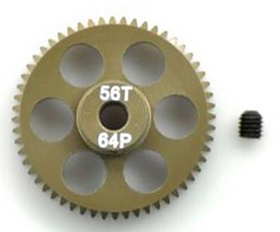 ArrowMax Motorritzel Modul-Typ: 64 DP Bohrungs-Ø: 3.2 mm Anzahl Zähne: 56