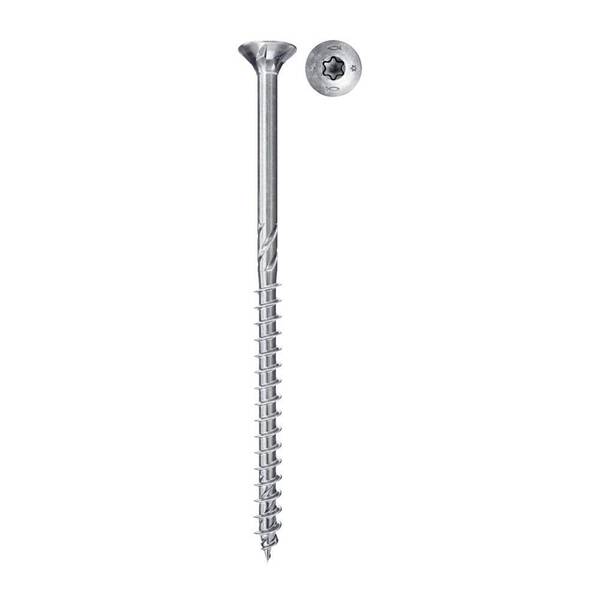 Fischer 670376 Power-Fast II Spanplattenschraube 5 mm 50 mm T-Profil Stahl galvanisch verzinkt 200 St.