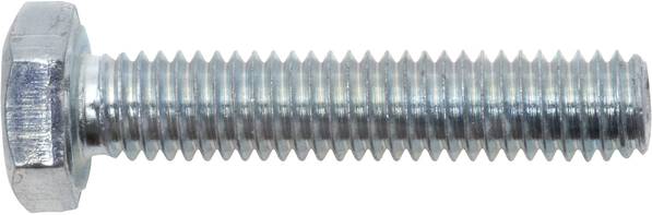 SWG 057 6 60 67 Gewindeschraube M6 60 mm Außensechskant DIN 933 Stahl verzinkt 50 St.