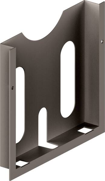 Elmeko ST-A4 Schaltplantasche Kunststoff Lichtgrau (L x B x H) 30 x 230 x 220 mm 1 St.
