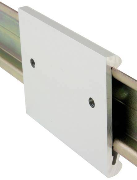 Bopla TSH 35 AL - 100 Hutschienen-Montagesockel Metall Natur (L x B x H) 52 x 100 x 7.2 mm 1 St.