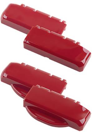 Bopla B SC HB ABS-3000 Scharnierverschluss Scharnier ABS Feuerrot (RAL 3000) (L x B x H) 100 x 27 x 48.3 mm 1 St.