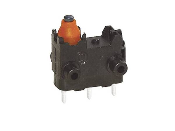 Marquardt 01065.7100-01 Mikroschalter 30 V/DC 0.1 A 1 x Ein/(Ein) Betätigerseite: IP67/Anschlussseite: IP00 tastend 1 S