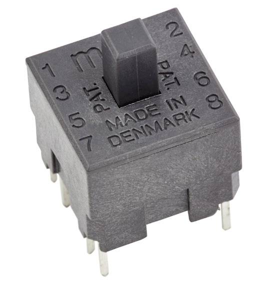 MEC 1540000 Unimec Series Drucktaster 120 V 250 mA tastend (L x B x H) 12.60 x 12.60 x 15.70 mm IP54 1 St.