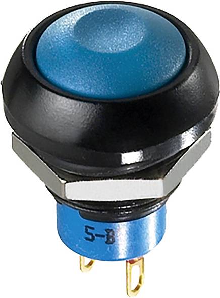 APEM IPR1SAD2 IP Series Druckschalter 12 V/DC 4 A 1 x Ein/Aus rastend (Ø x H) 12 mm x 20 mm IP67 1 St.