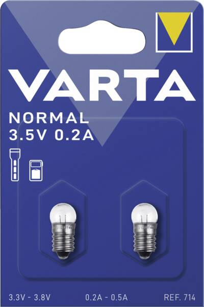 714 Normal 3,5V / 0,20A 2er Blister
