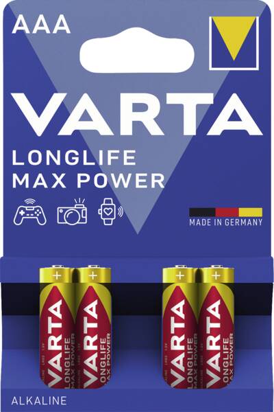 4703 LONGLIFE Max Power Micro AAA 4-er