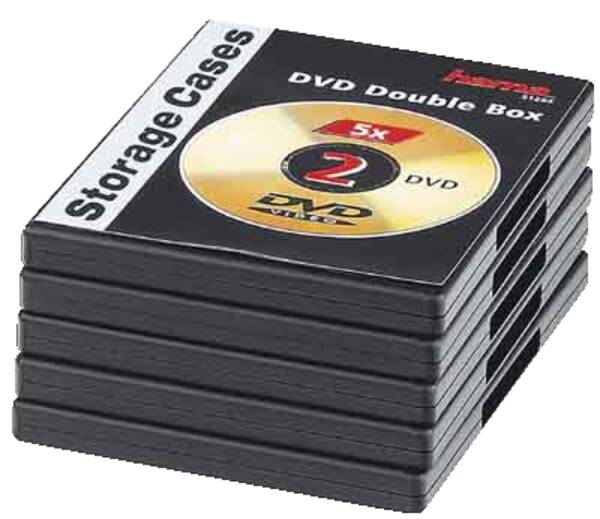 51294 DVD-DOP.LEERH.SC 5 St - Schwarz