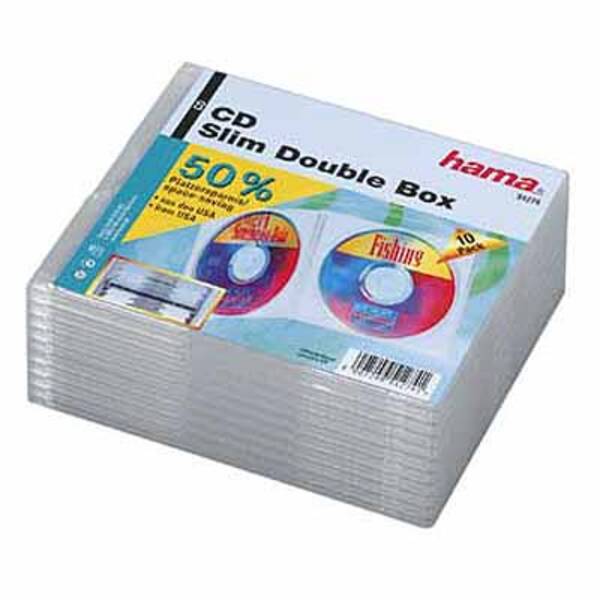 51274 CD SLIM DOUBLE BOX,