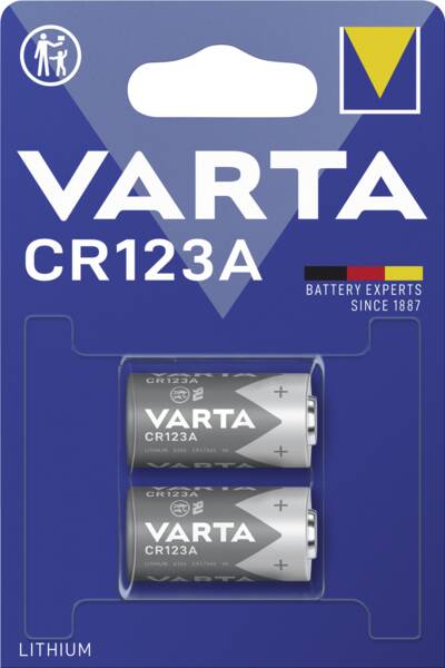 CR 123 A Photo Lithium 2er Blister