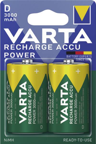 56720 Recharge Accu Power Mono 3000mAh 2er Blister