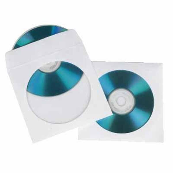62672 CD-ROM Papierhüllen 100er Pack