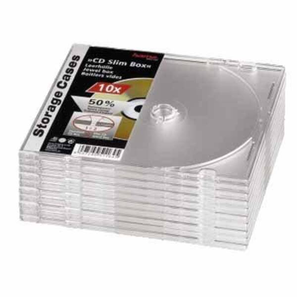 51164 CD SLIM BOX - Transparent