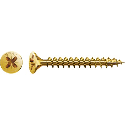 SPAX® - Universalschraube Senkkopf Stahl Z 2 4,5x20 mm,200 Stk.,YELLOX,Vollgewinde