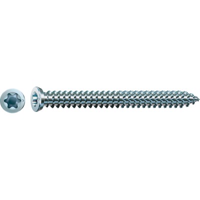 SPAX® - RA-Rahmenanker Flachsenkkopf St zn blk VG T-STAR plus T 30, 7,5x100mm