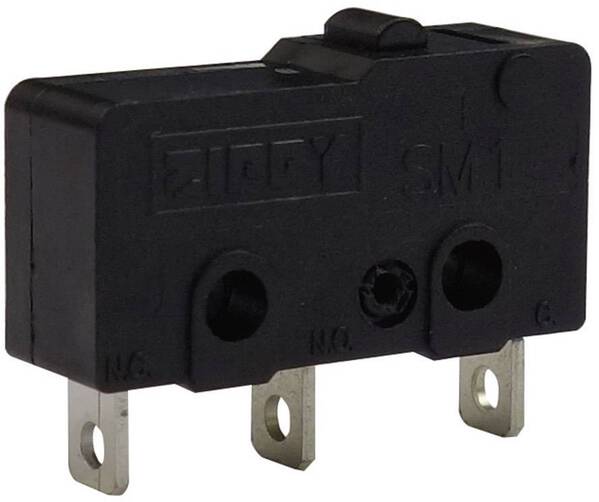 Zippy SM1-16H-00A0-Z Mikroschalter SM1-16H-00A0-Z 250 V/AC 16 A 1 x Ein/(Ein) tastend 1 St.