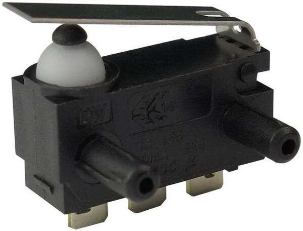 Zippy DW-N2S-01A0E-Z Mikroschalter DW-N2S-01A0E-Z 12 V/DC 0.1 A 1 x Ein/(Ein) tastend 1 St.