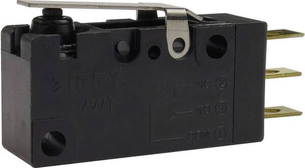 Zippy VW1-P1S1-01D3-Z Mikroschalter VW1-P1S1-01D3-Z 250 V/AC 0.1 A 1 x Ein/(Ein) tastend 1 St.