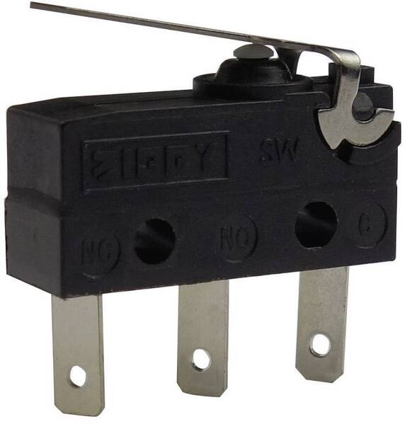 Zippy SW-05S-01B0-Z Mikroschalter SW-05S-01B0-Z 250 V/AC 6 A IP67 tastend 1 St.