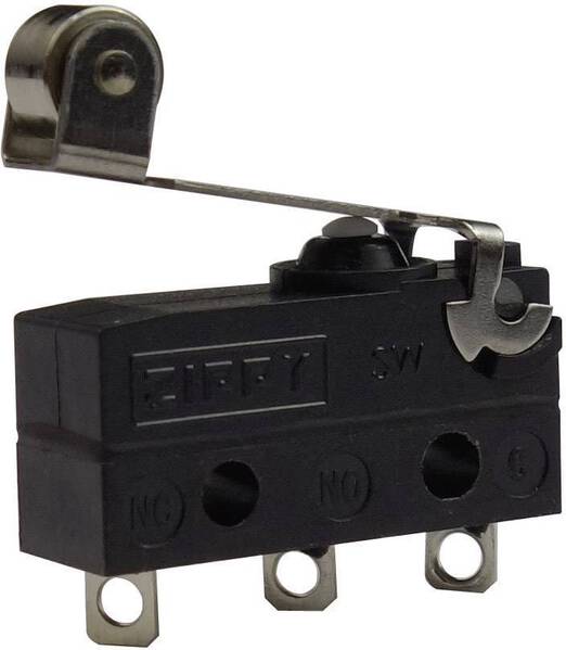 Zippy SW-05S-05A0-Z Mikroschalter SW-05S-05A0-Z 250 V/AC 6 A IP67 tastend 1 St.