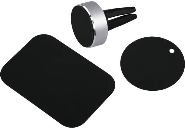 173765 UNIVERSAL SMARTPHONE HALTER MAGNET ALU - Silber-Schwarz