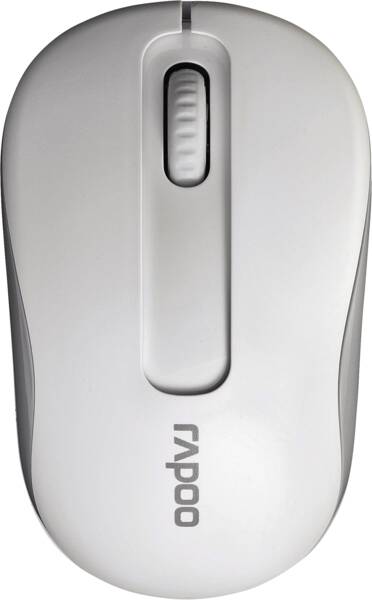 Kabellose optische Maus M10 Plus - Weiss