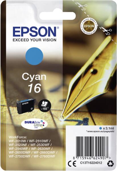 T1622 C 16 - Cyan