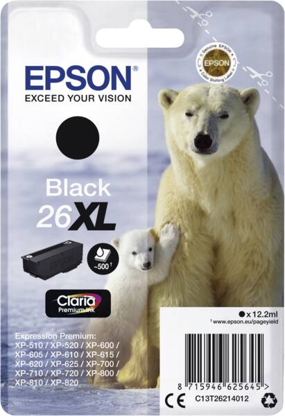 T2621 BK 26XL - Schwarz