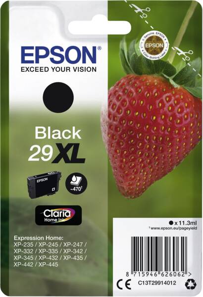 T2991 BK 29XL - Schwarz