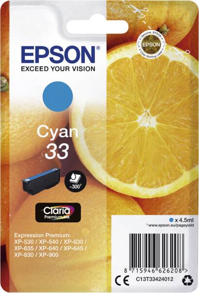 T3342 C 33 - Cyan