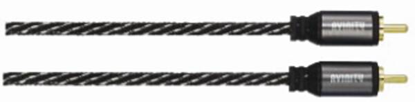 127073 ACL2 KAB. 2X2 CINCH 1,5M - Anthrazit