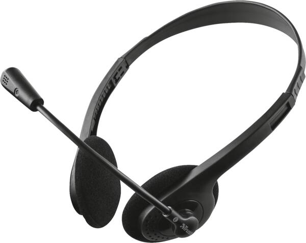 Primo Chat Headset for PC and laptop - Schwarz