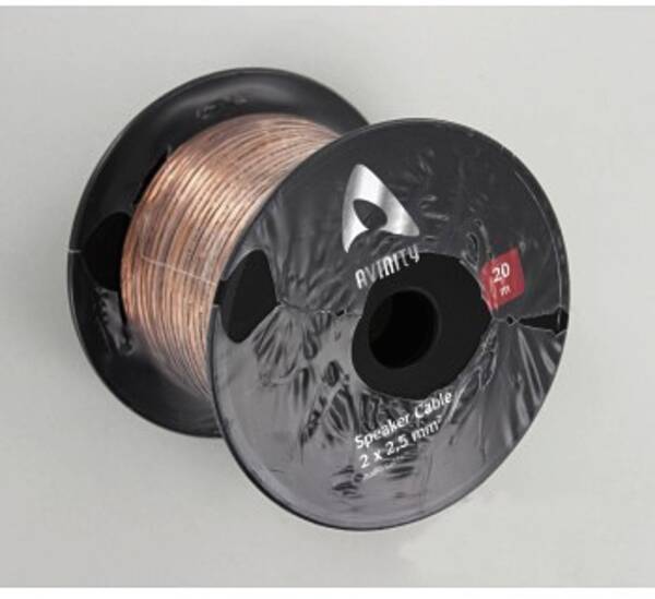 127185 ACL LS-KAB 2X2,5MM 20M - Transparent