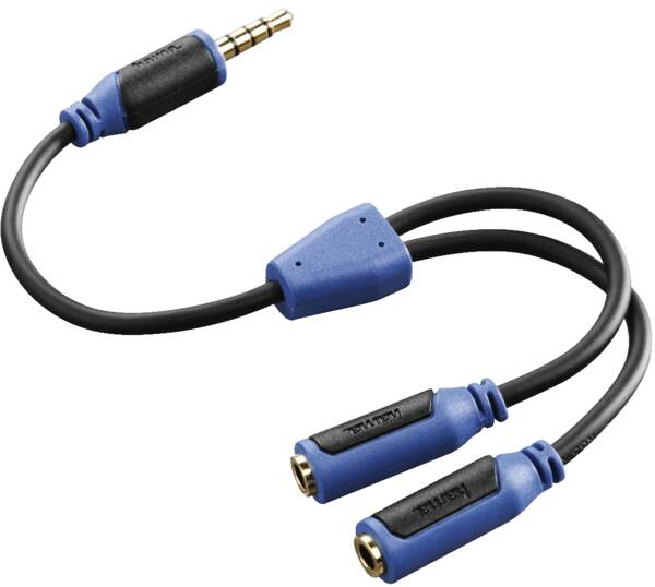 54477 PS4 AUDIO ADAPTER SUPER SOFT - Schwarz