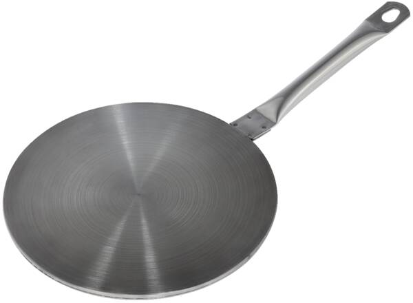 111396 Induktionskochfeld-Adapterpl.23,5cm - Silber
