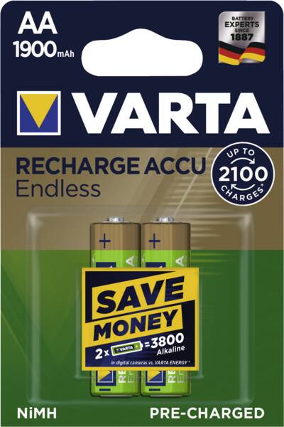 RECHARGE ACCU Endless AA 1900mAh Blister 2