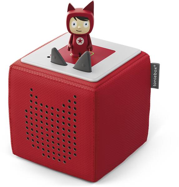 Toniebox - Starterset - Rot mit Kreativ-Tonie