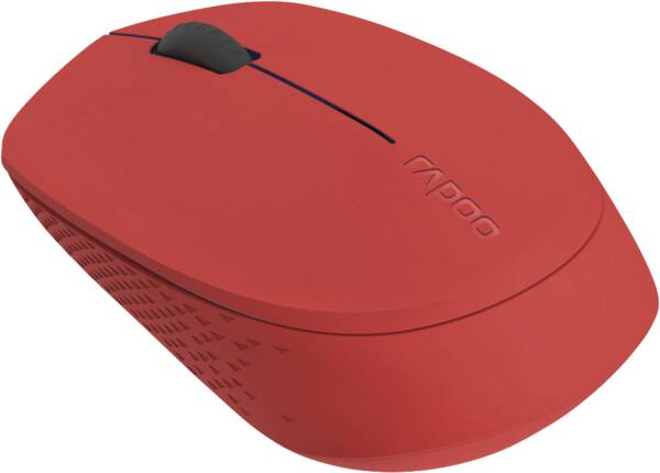 Kabellose lautlose Multi-Mode-Maus M100 Silent - Rot