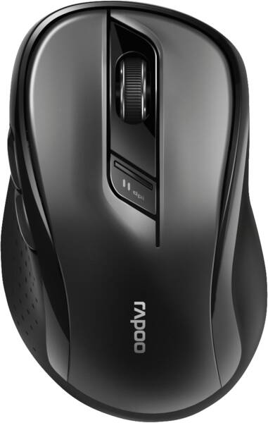 Kabellose lautlose Multi-Mode-Maus M500 - Schwarz