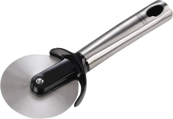 111429 Pizzaschneider, 22 cm, Edelstahl - Schwarz