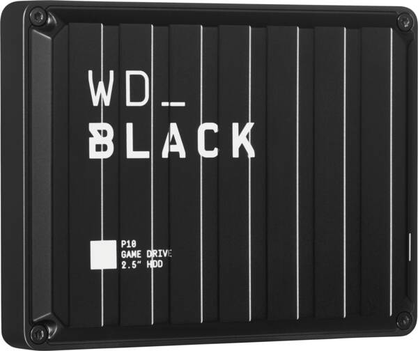 WD Black P10 4TB Game Drive - Schwarz