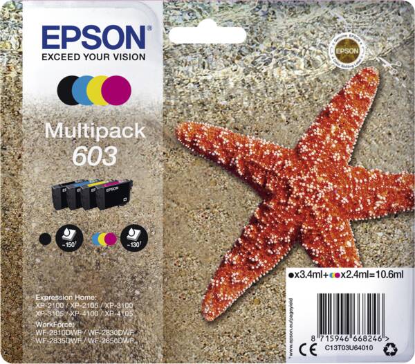 Multipack 603 4-colours