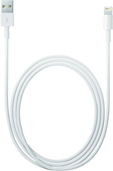 Bulk Lightning auf USB Kabel (2,0 m) - Weiss