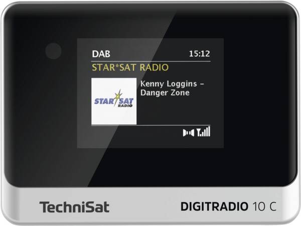 Digitradio 10 C - Schwarz-Silber