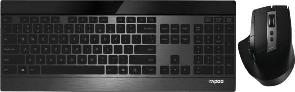 Kabelloses ultraflaches Multi-Mode-Deskset 9900M - Schwarz