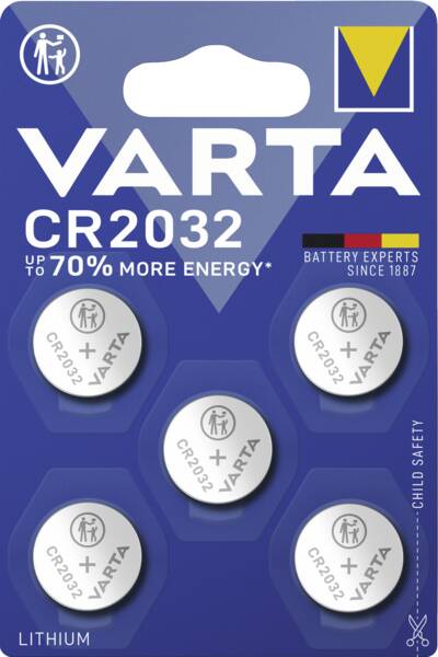CR 2032 Electronics 5-er Bilster